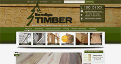 Desktop Screenshot of bendigotimber.com